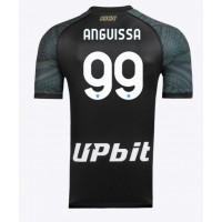 Camisa de Futebol SSC Napoli Frank Anguissa #99 Equipamento Alternativo 2023-24 Manga Curta